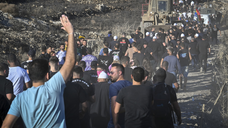 רמת הגולן. הדרוזים פורצים את הגבול לעבר סוריה