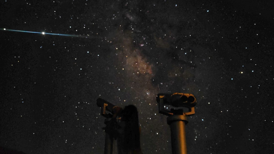 כוכבים בחניון לילה בארות