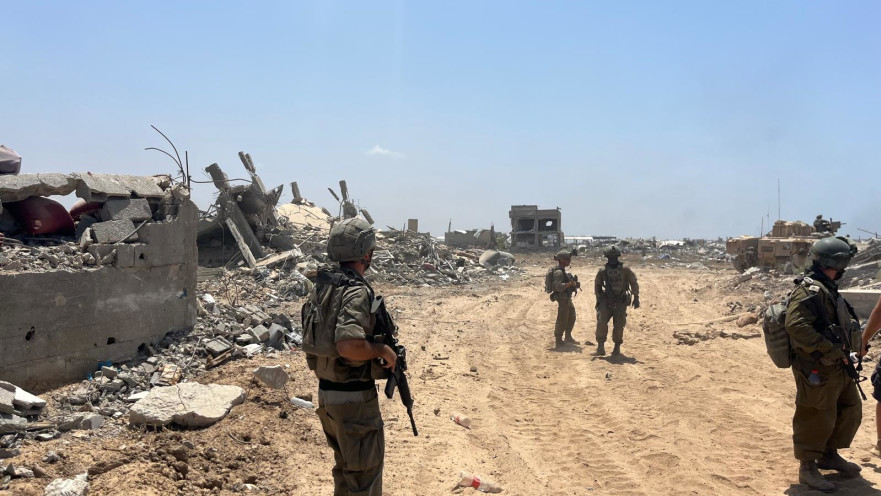 לוחמי גבעתי ברצועת עזה