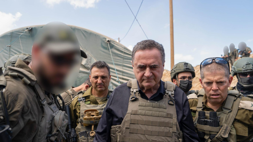 ישראל כ"ץ ברכס ה-70 בעזה 