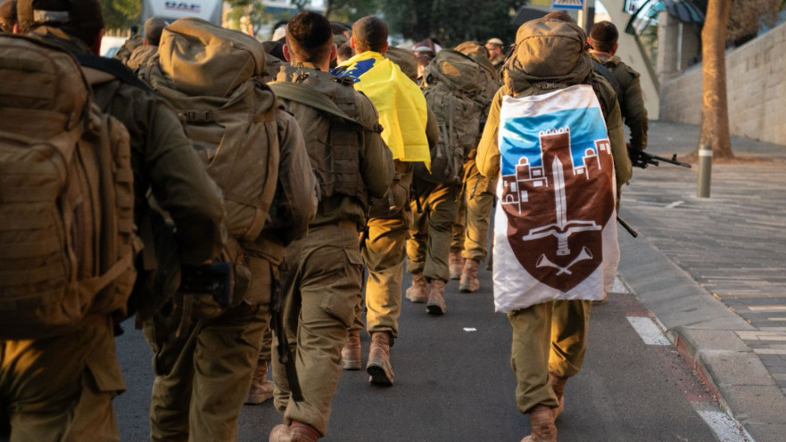 תיעוד מסע הכומתה של חטיבת החשמונאים