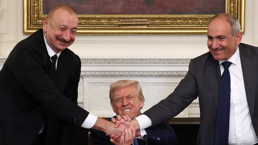 ניקול פשיניאן, דונלד טראמפ, אילהם אלייב