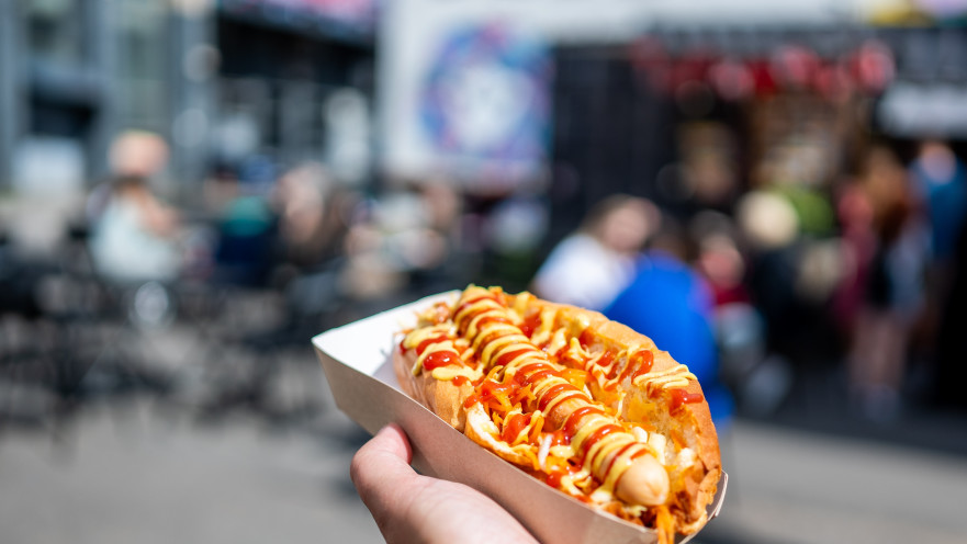 אוכל בפוד טראק, אילוסטרציה