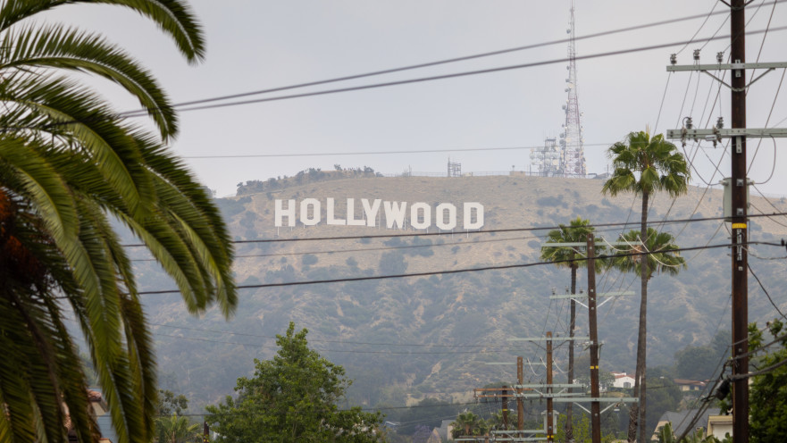 השלט המפורסם של הוליווד