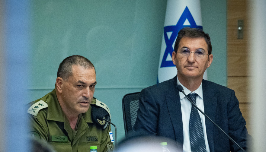 בועז ביסמוט ואייל זמיר (צילום: יונתן זינדל פלאש 90)
