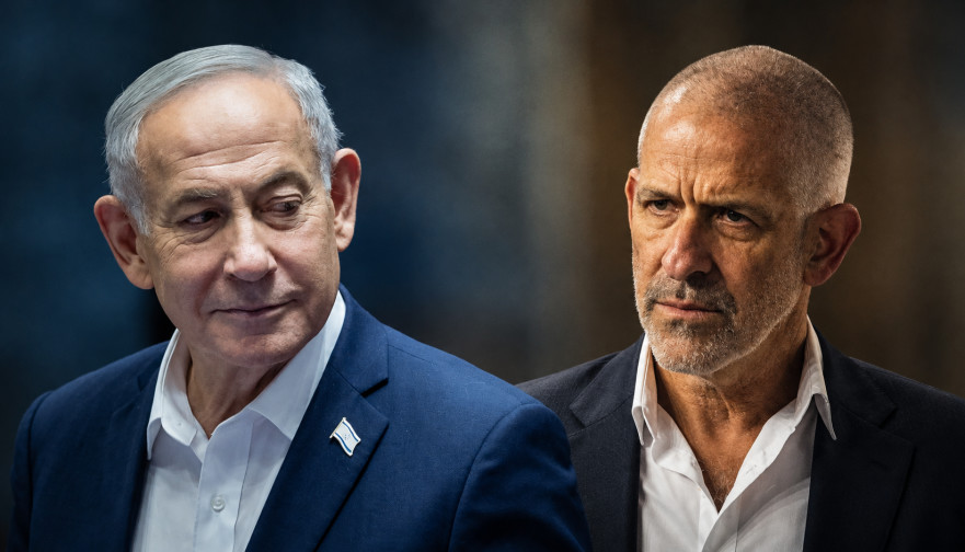 רונן בר. בנימין נתניהו (צילום: חיים גולדברג פלאש 90,יונתן זינדל פלאש 90,יונתן זינדל, פלאש 90)
