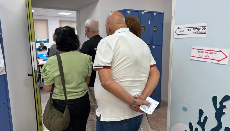 התור בקלפי