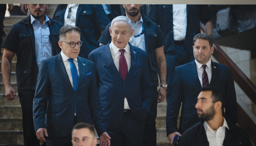 בנימין נתניהו וצחי ברוורמן 