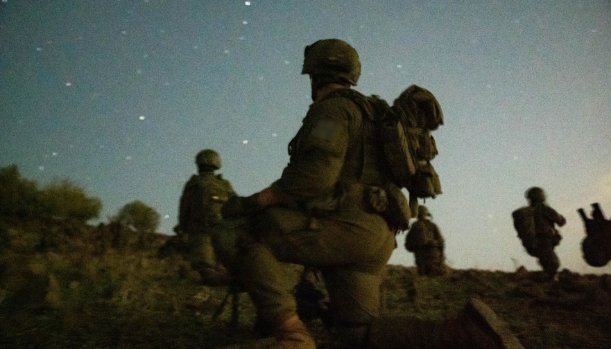 כוחות צה"ל בסוריה (צילום: דובר צה"ל)