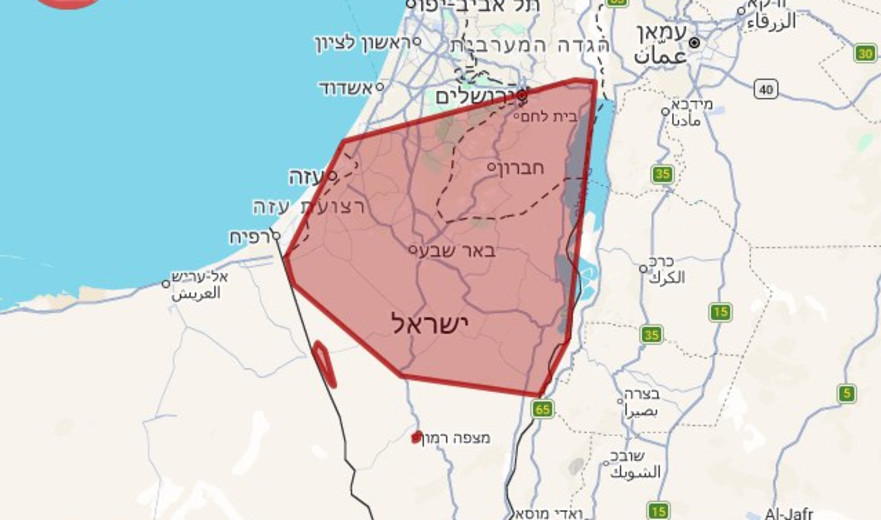 זוהו שיגורים מאיראן לכיוון ישראל: התרעות בדרום הארץ