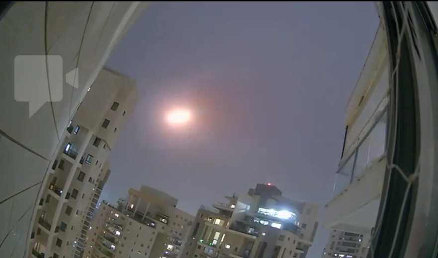 המטח מאיראן: תיעוד נפילה בעיר במרכז הארץ | צפו