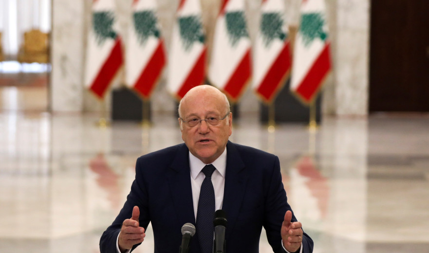 ראש ממשלת לבנון: "חיזוק צבא לבנון הוא חלק מעסקה להפסקת המתיחות"