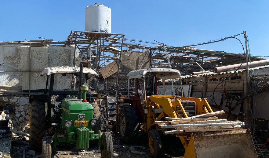 דיווח על פצוע מפגיעת נ"ט בשתולה