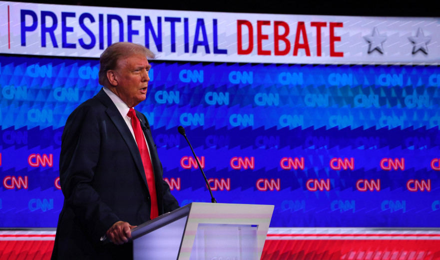 טראמפ תקף את ביידן על תפקודו: "עשיתי מבחנים קוגניטיביים והצטיינתי בהם"