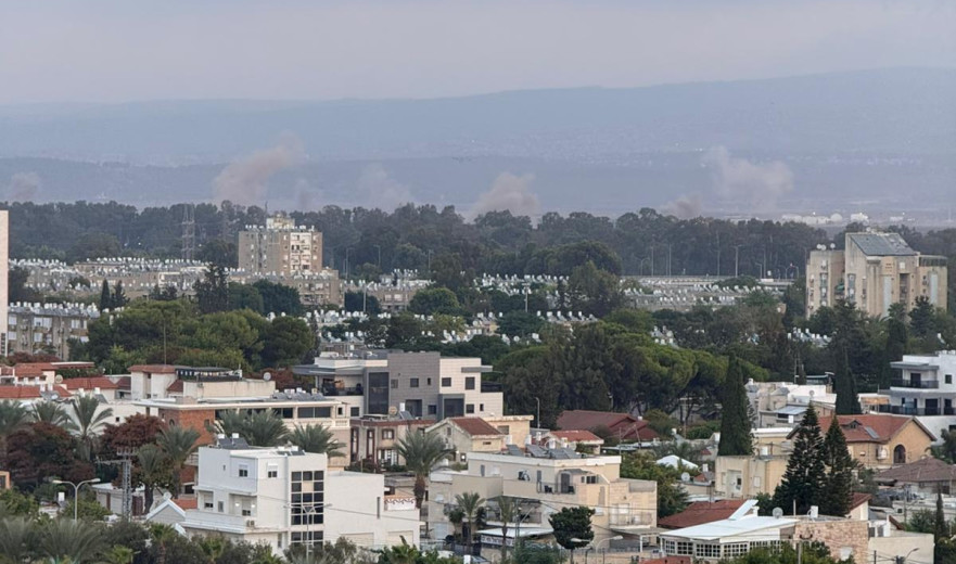 אזעקות נשמעו בקריות והאזור; דיווח על נפילה בצומת געתון
