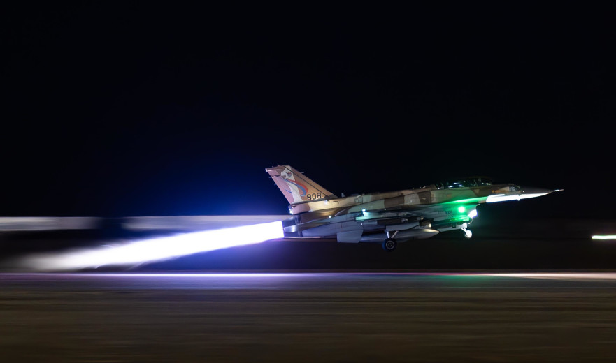 מבצע "עם כלביא": חיל האוויר תוקף כעת באיראן