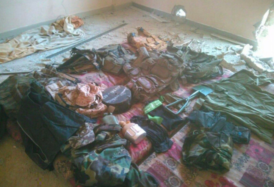 אמצעי הלחימה שאותרו בעזה