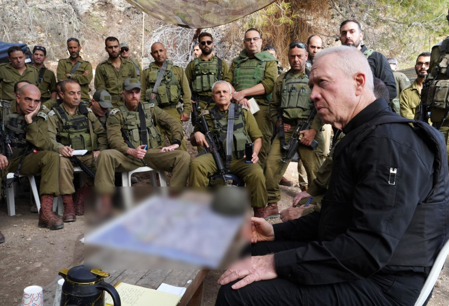 יואב גלנט בהערכת מצב בגבול הצפון