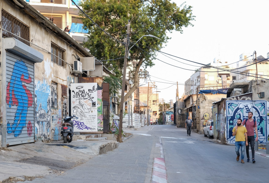 גרפיטי ברחובות פלורנטין