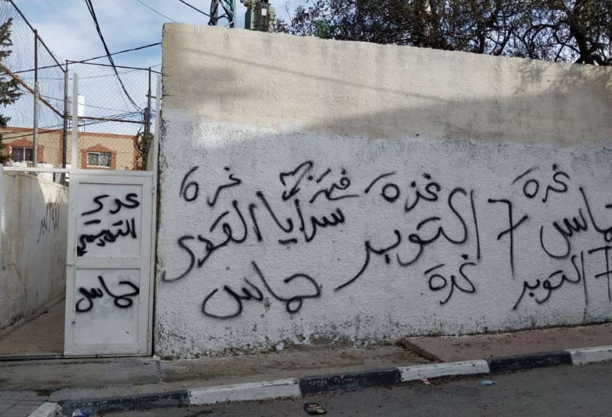 חילול מתחם קבר יהושע בן נון