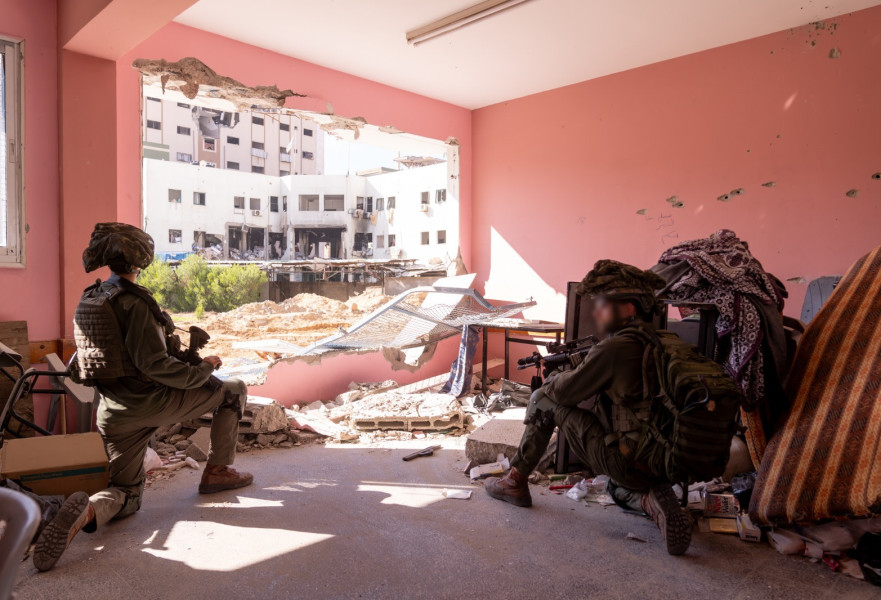 פעילות כוחות אוגדה 99 ואמצעי הלחימה שאותרו, ביניהם אמצעי לחימה שאותרו בחדר ילדים ובצעצועים