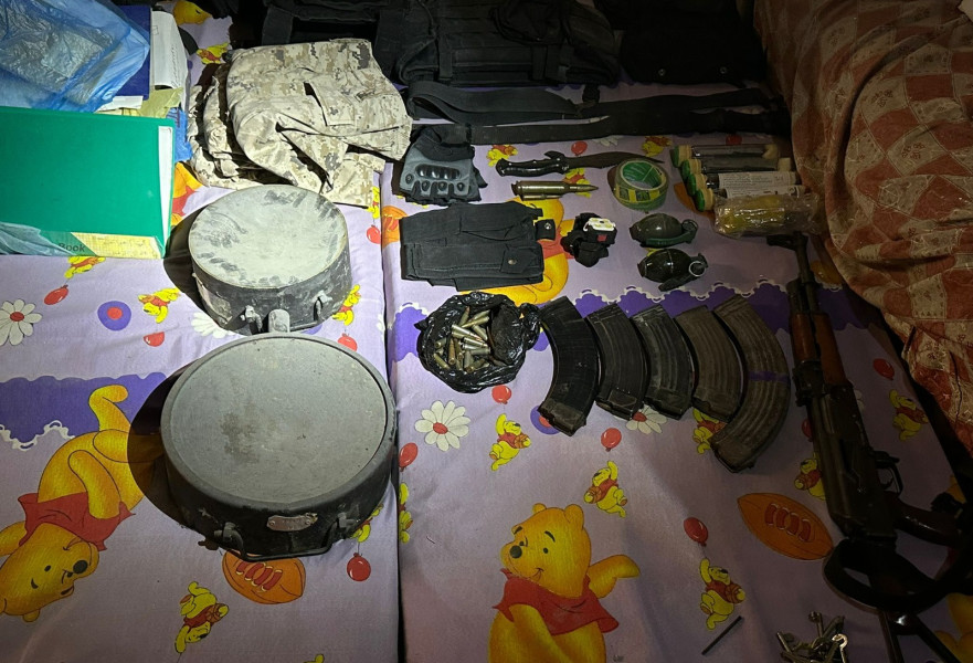 פעילות כוחות אוגדה 99 ואמצעי הלחימה שאותרו, ביניהם אמצעי לחימה שאותרו בחדר ילדים ובצעצועים