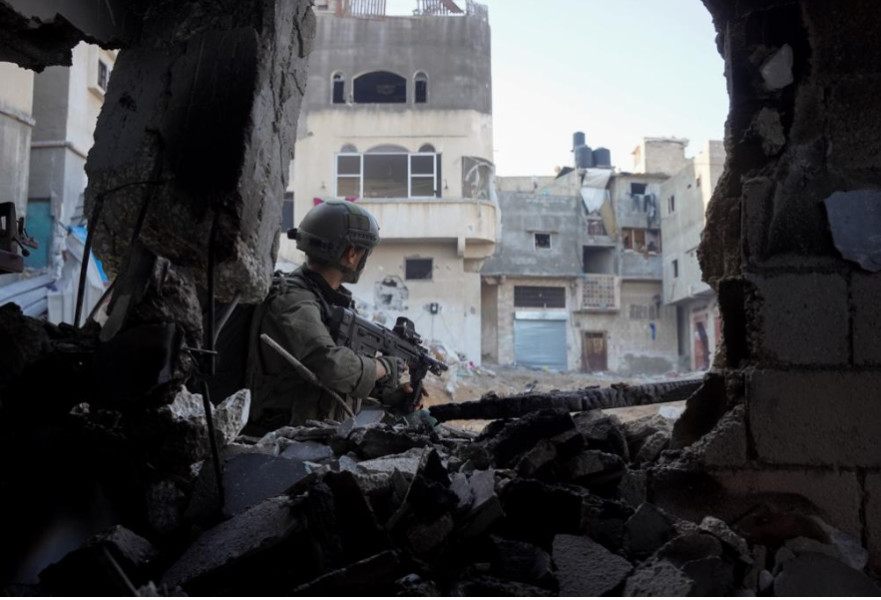 כוחות צה''ל בח'אן יונס 