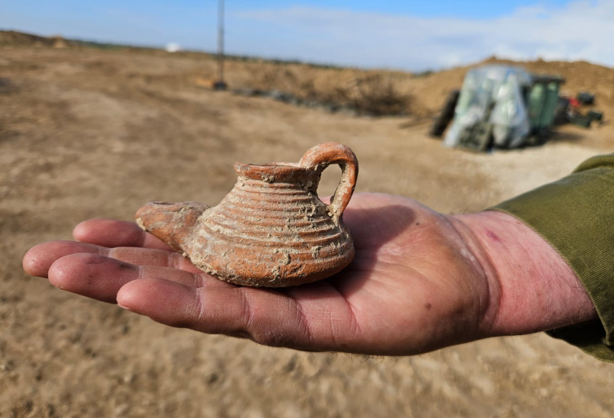 הנר שמצאו החיילים