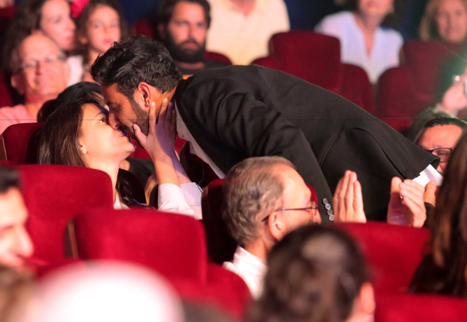 מאורסים. דודו אהרון ושיר רוזנבלום (אורית פניני)