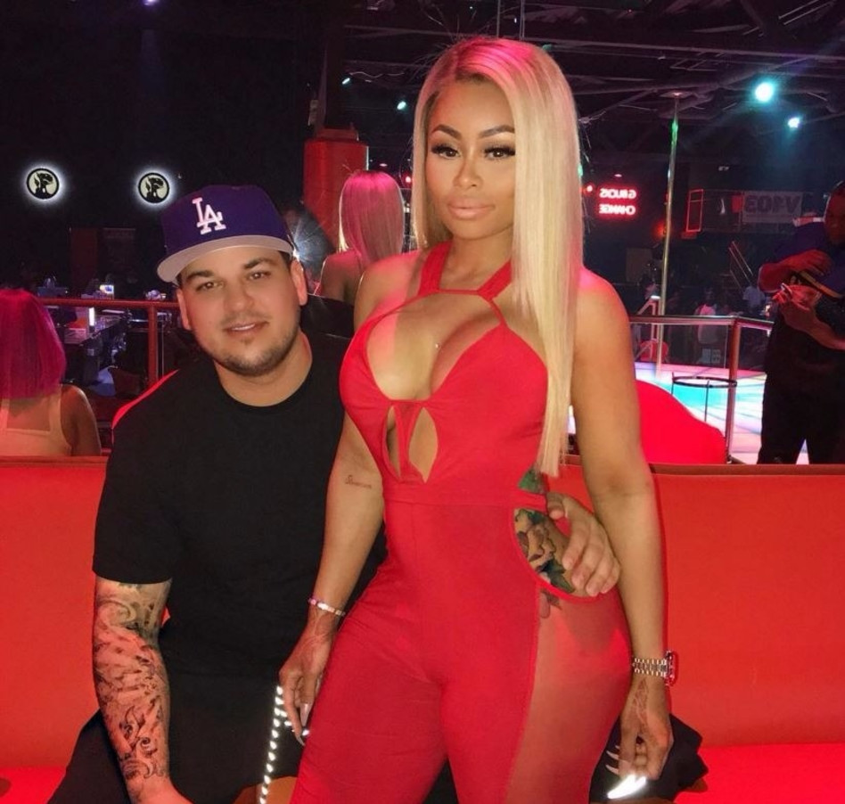 בתחילת הקשר. רוב קרדשיאן ובלאק צ'יינה (צילום: אינסטגרם(