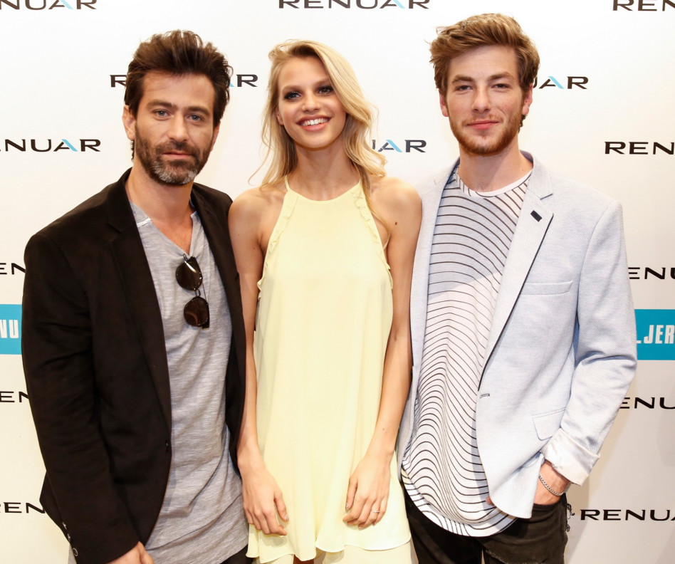 ככה התרגלתם לראות אותו. ברקאי עם החברים (צילום: אלירן אביטל)