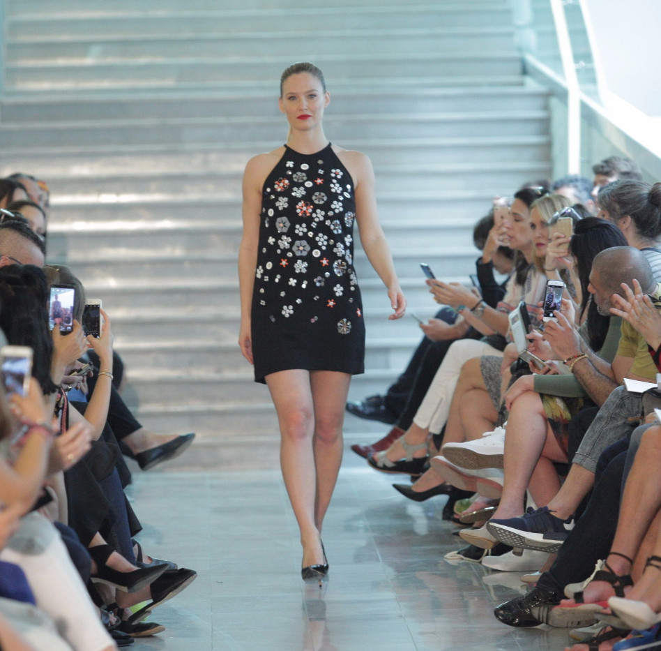 כך זה נראה בפעם הקודמת, כשהיתה בהריון. בר רפאלי ל"פקטורי 54" (צילום: שוקה כהן)