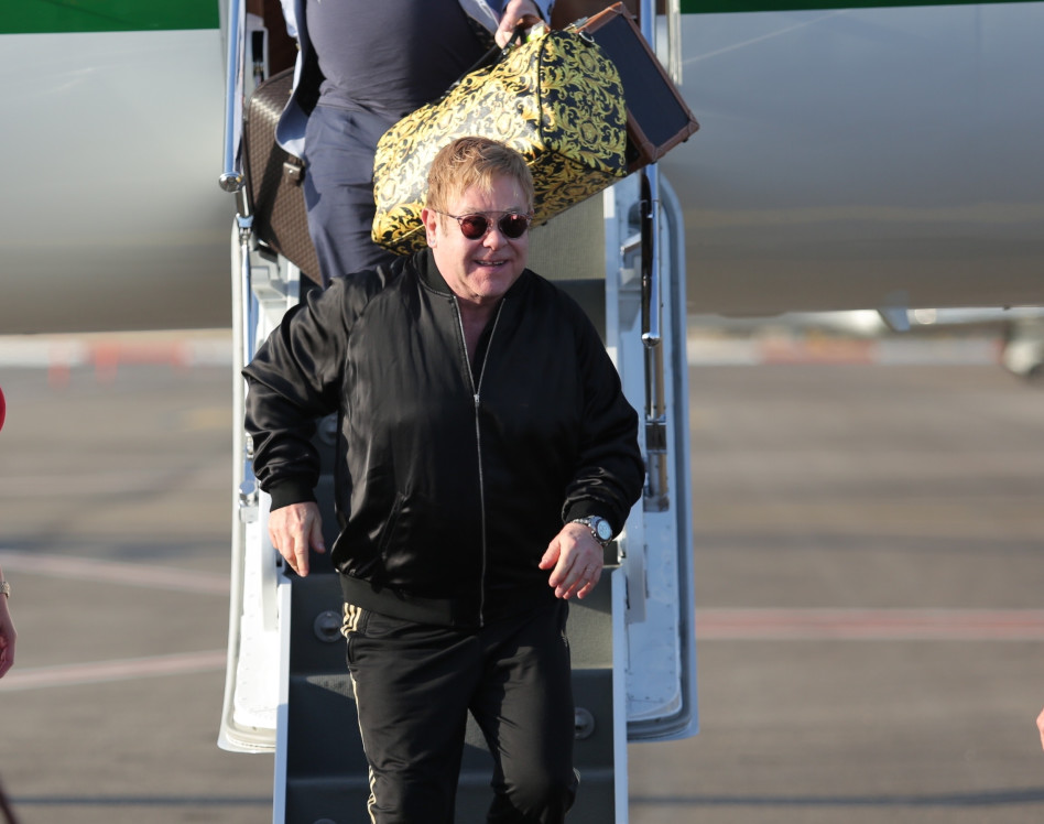 מפרגן מטוסים לבני המלוכה. אלטון ג'ון (צילום: אורית פניני, יח"צ)