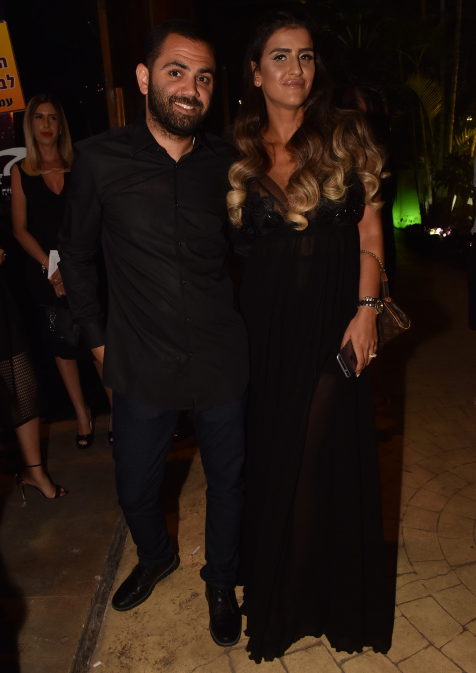 עינב בובליל ובעלה (צילום: יח''צ)