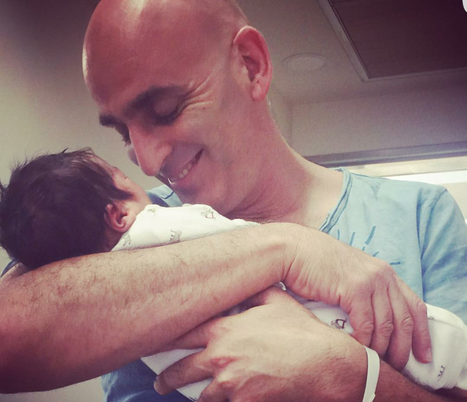 בדרך לצאצא נוסף: יובל  שם טוב. צילום: אינסטגרם