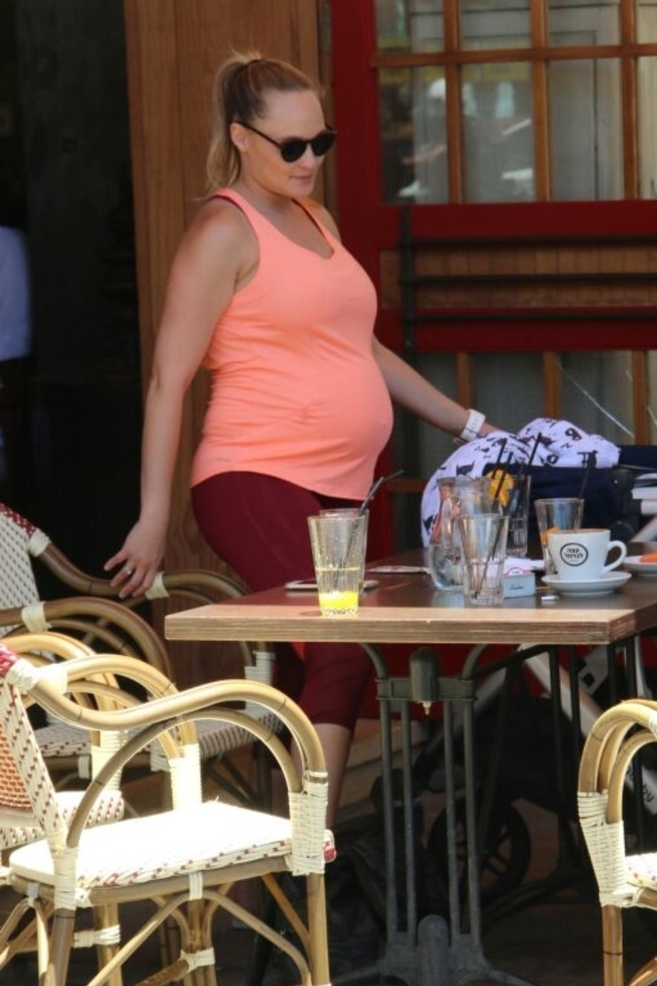 רוני דואני הריונית מאוד (צילום: ניר פקין)