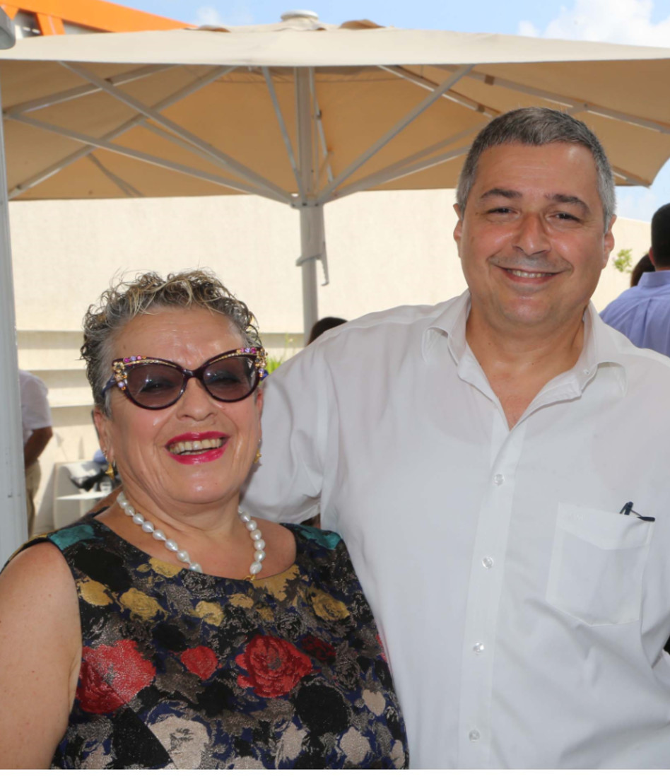 אריק פינטו וחנה פרי- זן (צילום: סיון פרג')