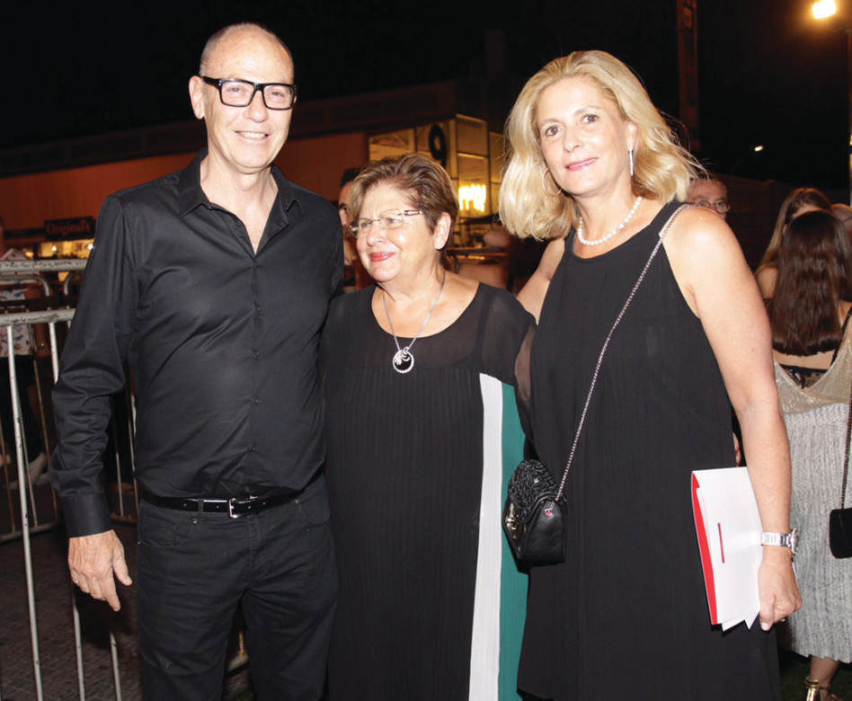 גבי ואתי רוטר, לינה קסטרו (צילום: רפי דלויה)