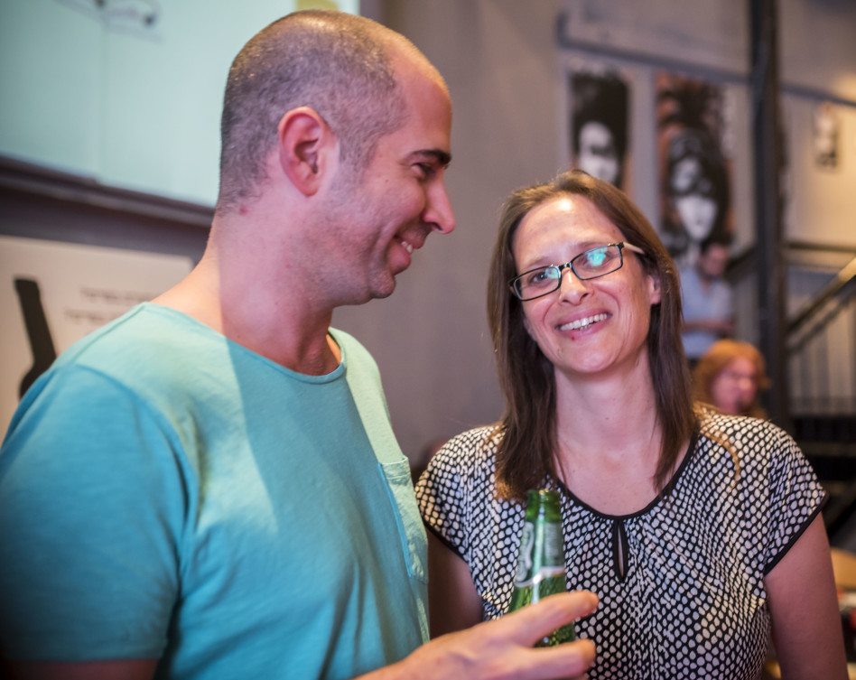 טל שגב אלכסנדרוביץ וערן גפן (צילום: שני צדיקריו)