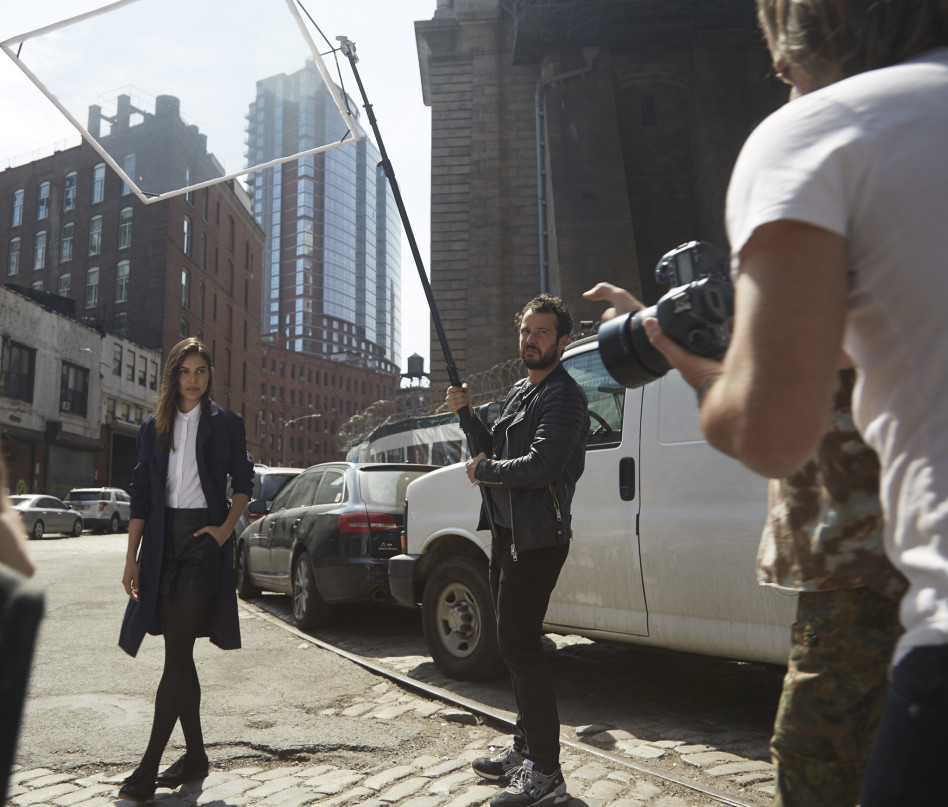 אקשן! שלומית על הסט בניו יורק