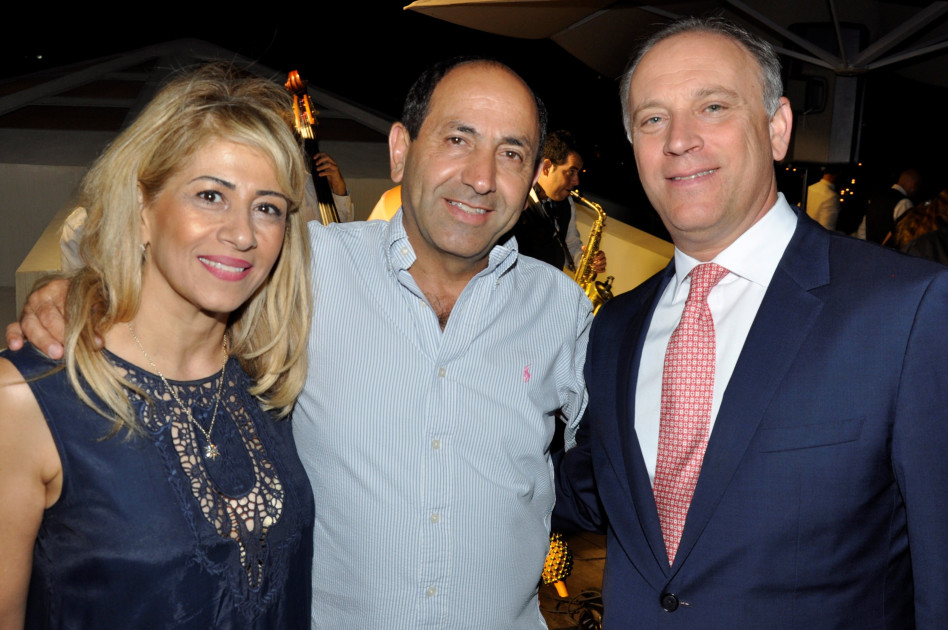 גיא קליימן, רמי ועדינה לוי (צילום: דניאל כהן)