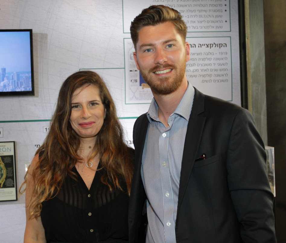 ליאם מקאליסטר ומיה מילצקי (צילום: רפי דלויה)