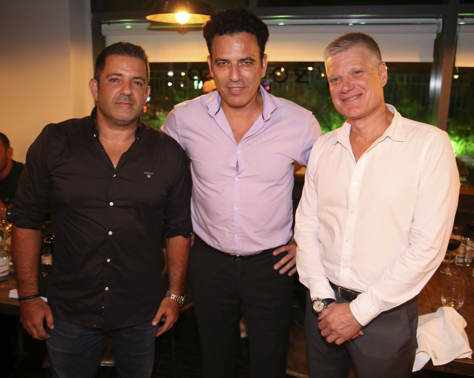 ארנון תורן, צ'רלי בוזגלו ונדב אוחיון (צילום: אלירן אביטל)