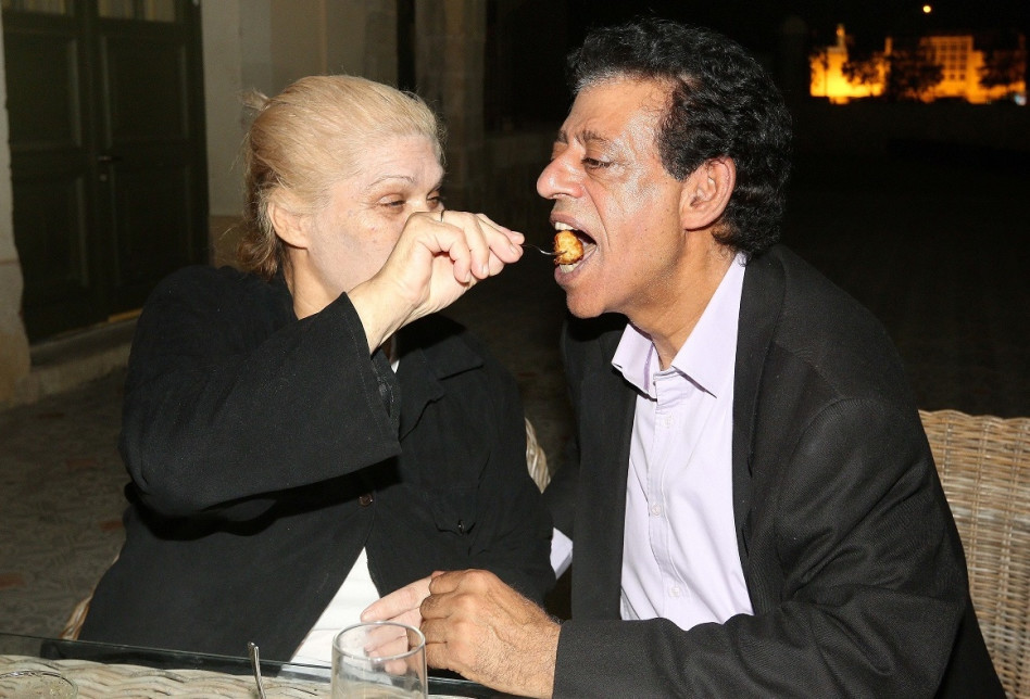 הכי מאוהבים. שימי תבורי ויהודית באומן (צילום: אביב חופי)