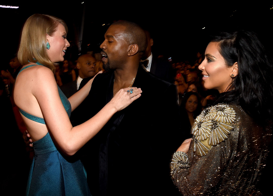 עם קים וטיילור בזמנים טובים יותר (צילום: Getty images)