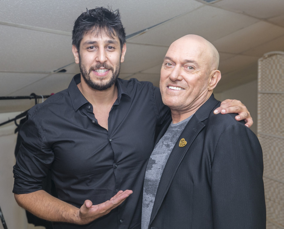 הכי חברים. עידן עמדי עם שלומי שבת