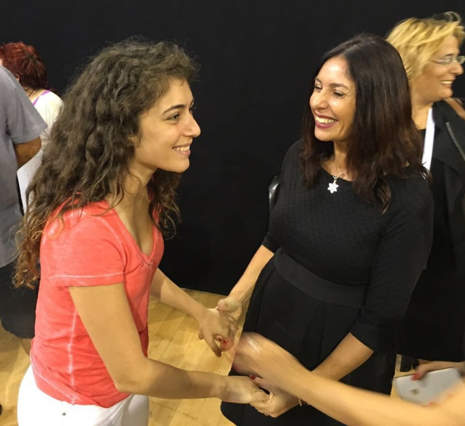 מירי רגב עם רוני דלומי (יח"צ)