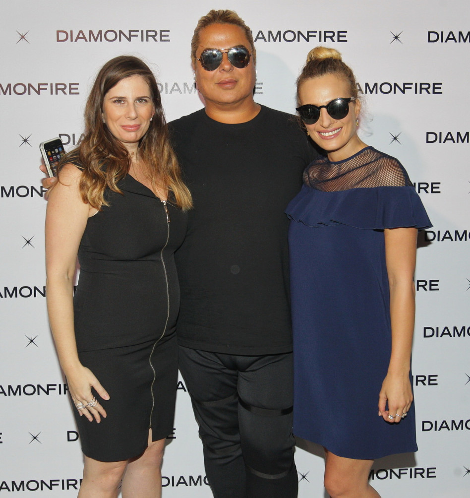 אילנית לוי, מיקי בוגנים ומיה מילצקי (צילום: שוקה כהן)