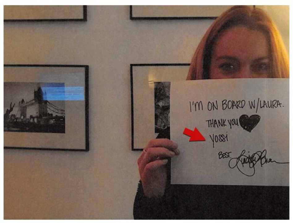 היא בעניין. לינדזי לוהן אומרת כן (צילום מסך, TMZ.com)