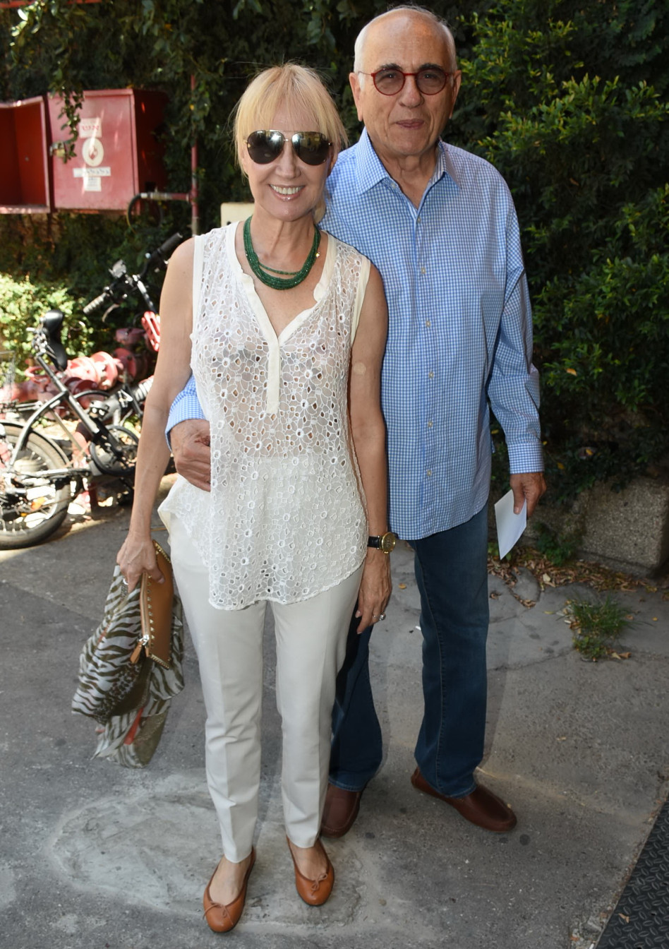 ישראל מקוב ובלה לוסטיג (צילום: אביב חופי)